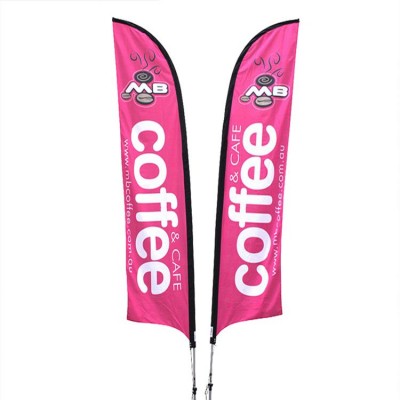 promotion outdoor flying banner with your logo